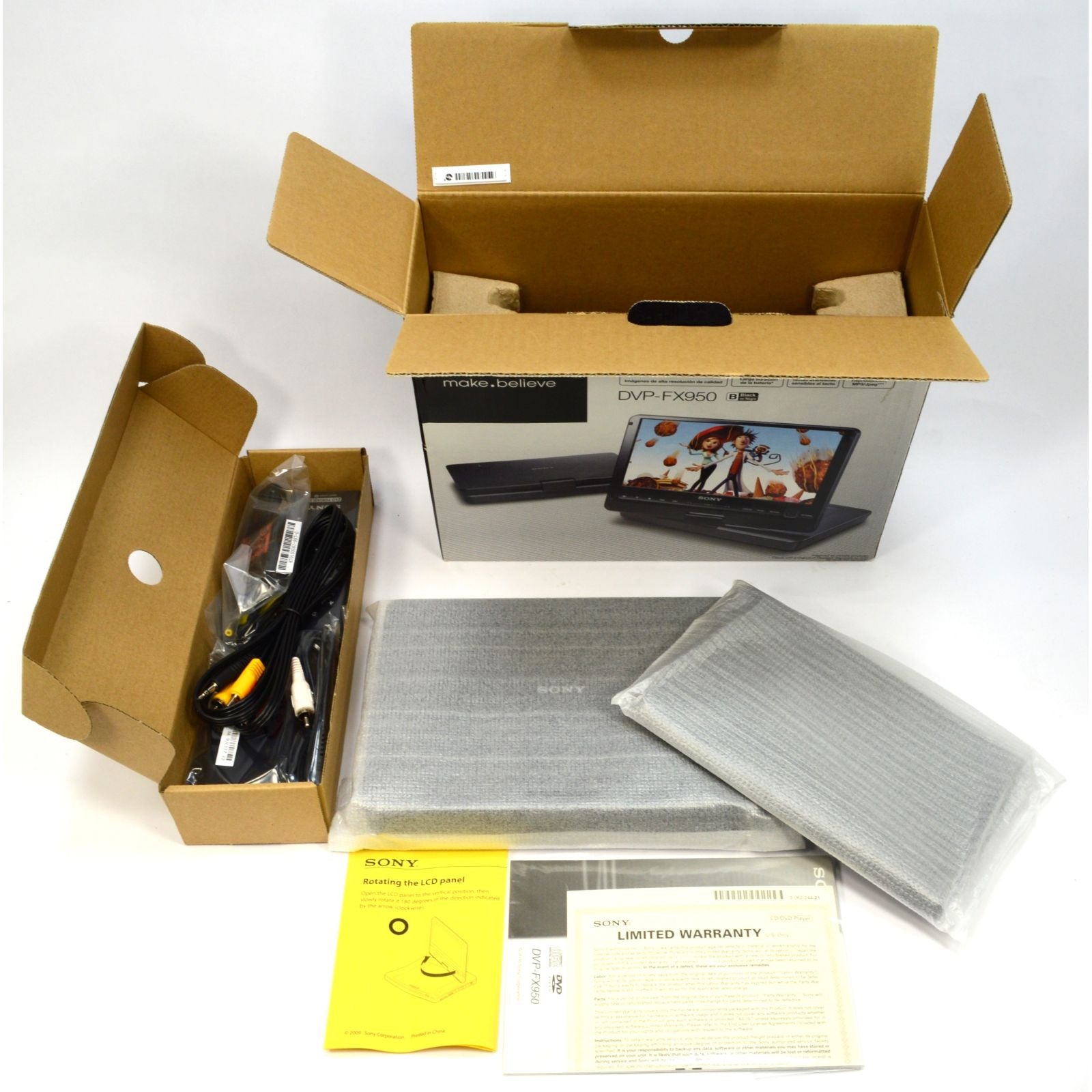 Brand New SONY DVP-FX950 Portable DVD Player with 9