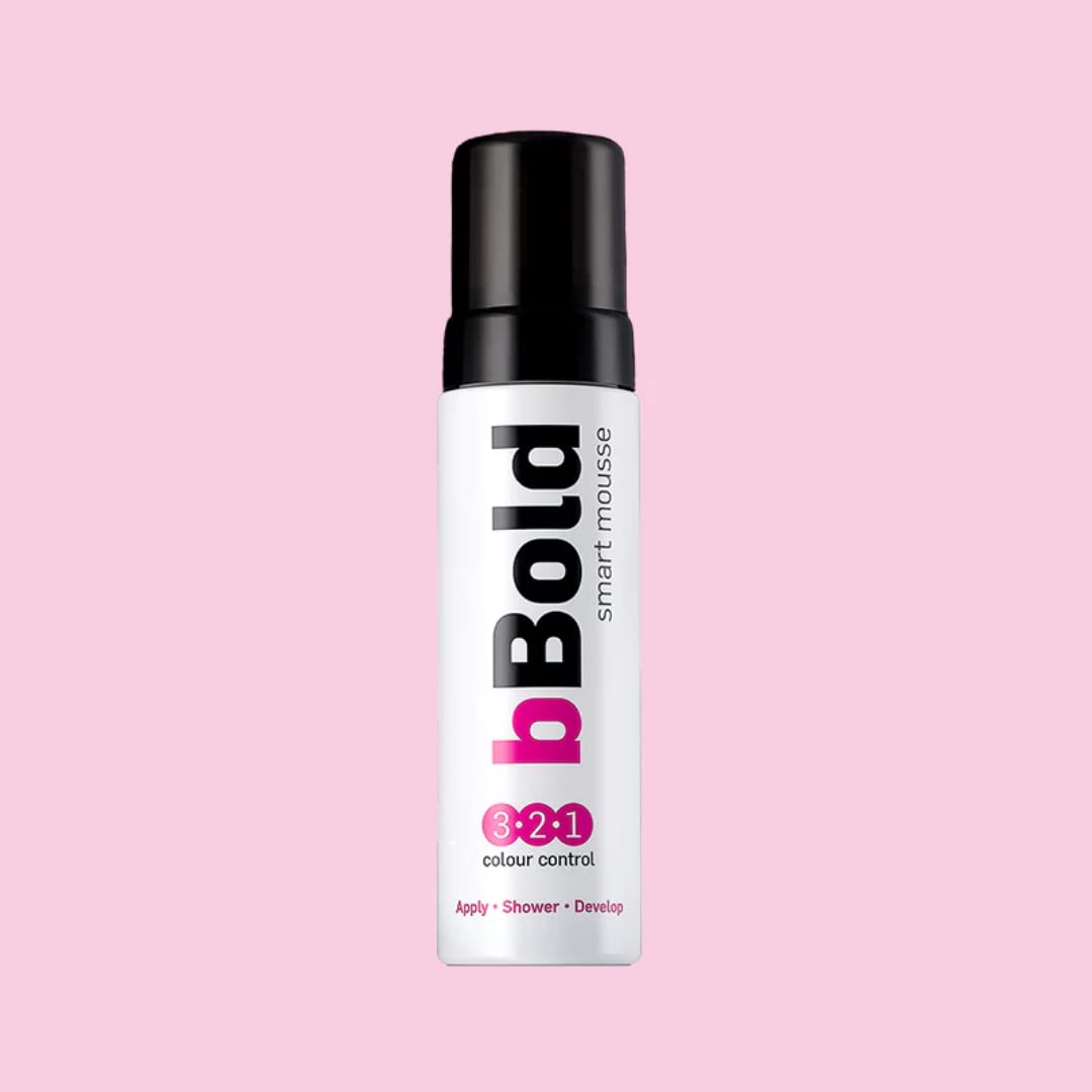 bBold Smart Mousse 175ml - Kahai Oil Infused Self Tanning Mousse for Natural Fake Tan | Professional Sunless Tanner for Face & Body | Perfect for Beach Vacations & Special Occasions