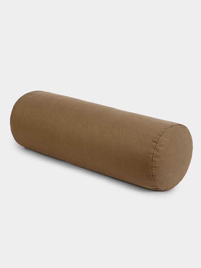 Organic Buckwheat Meditation Bolster Cushion for Yoga & Zen Relaxation - Eco-Friendly Support Pillow for Meditation, Yoga Studio, and Home Decor