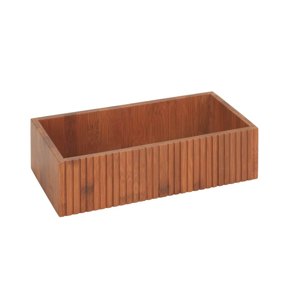 Premium Bamboo Storage Box - Eco-Friendly & Durable Organizer for Home, Office, or Kitchen | Perfect for Organizing Toys, Books, Spices & More