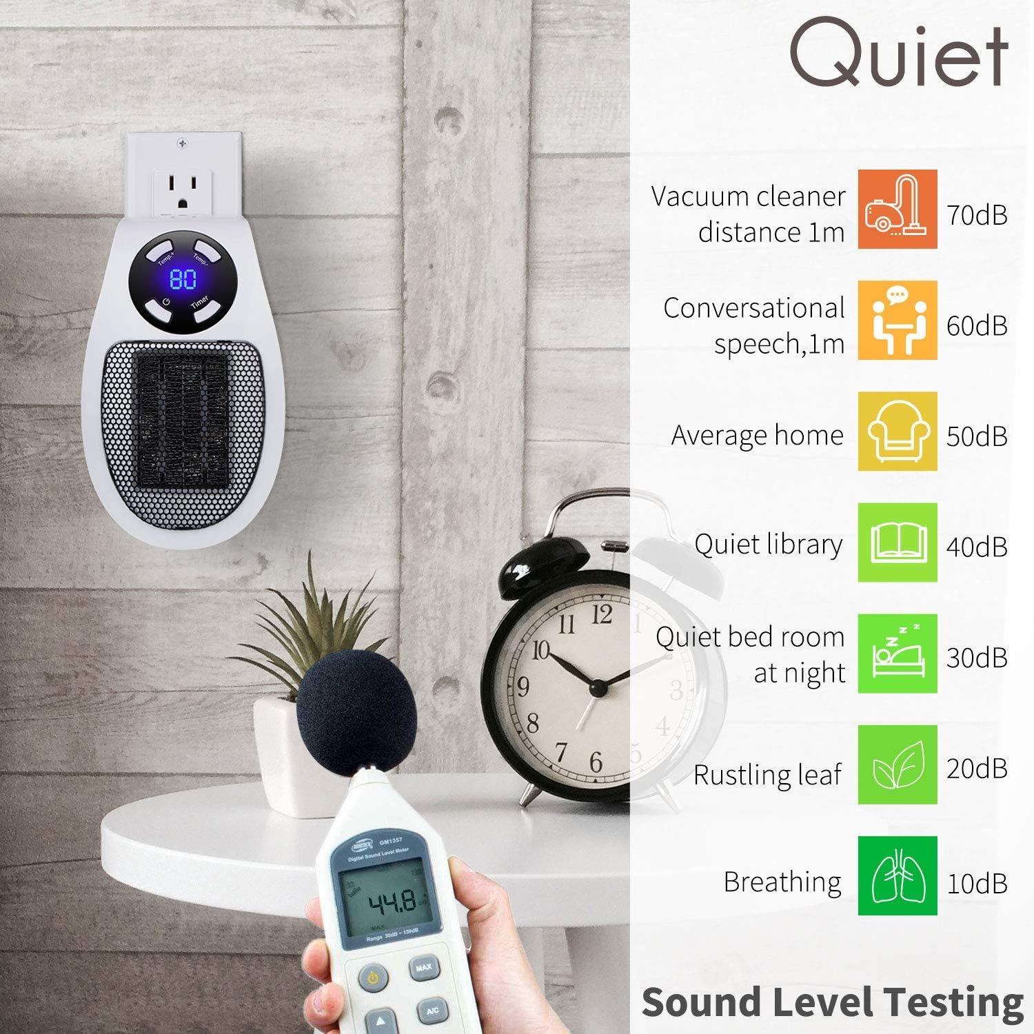 450W Programmable Space Heater with Remote Control - Adjustable Thermostat, Timer & LED Display - Compact Electric Heater for Office, Dorm Room (2 Pack) - Perfect for Winter Home & Workspace Heating