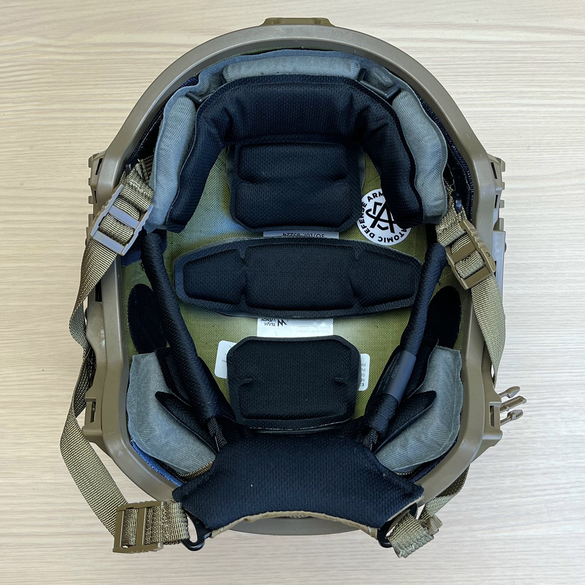 Team Wendy Epic Air Liner - Lightweight Helmet Padding System for Tactical & Airsoft (Small/Medium/Large) - Enhanced Comfort & Ventilation for Outdoor Sports & Military Use