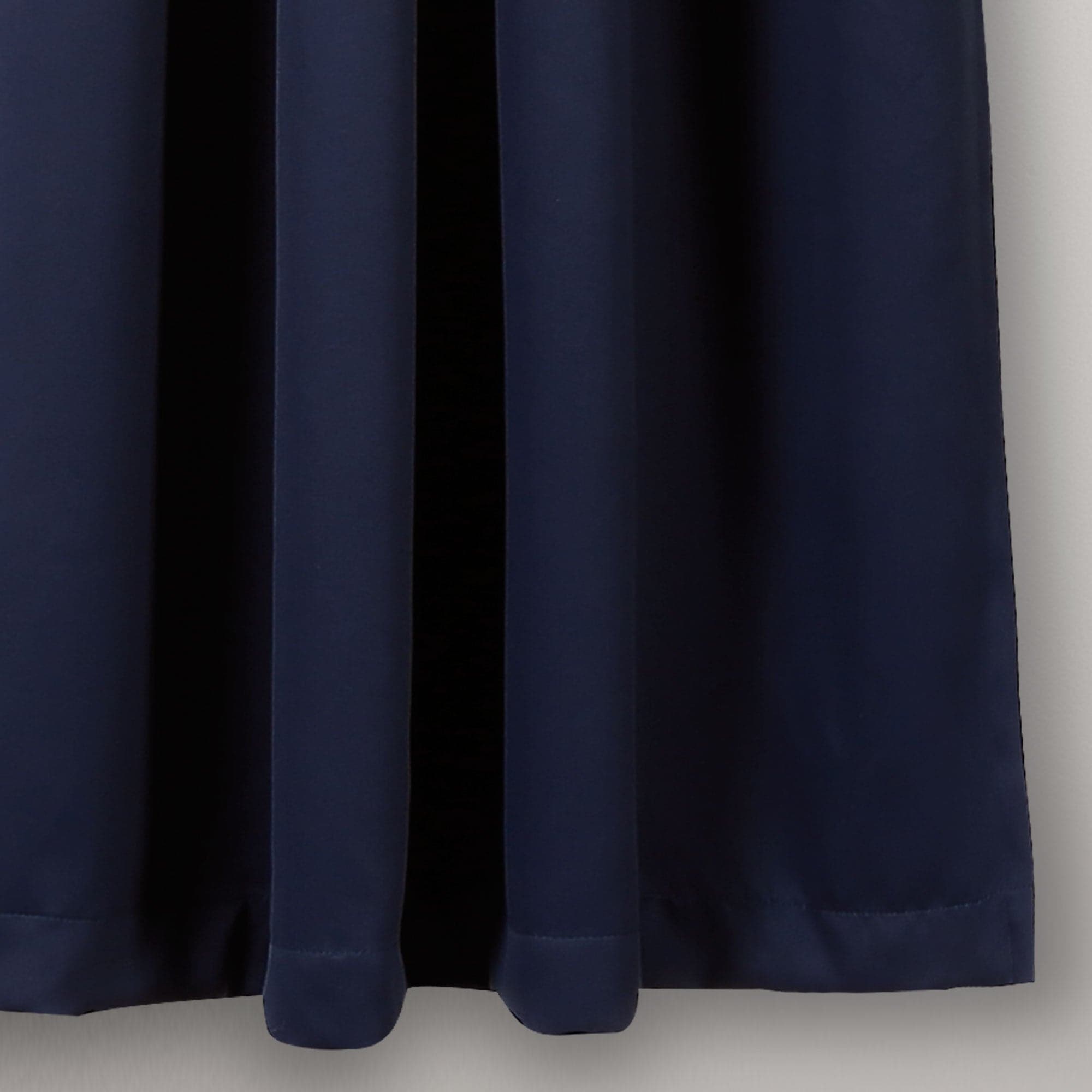 Thermal Insulated Blackout Curtains for Bedroom - Noise Reducing Grommet Window Panels Set, Energy Saving & Light Blocking for Home, Office, Nursery - 2 Panels (52x84 Inches, Black)