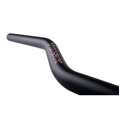 Tusk Universal Big Bar Clamp and Handlebar Kit - Black Chub Big Bar for KTM Bend - Compatible with Yamaha DT1/1S/1CMX (1968-1970) - Perfect for Motorcycle Upgrades and Off-Road Riding