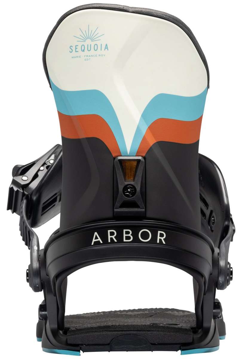 Arbor Women's Sequoia Snowboard Bindings 2024 - Lightweight & Responsive for All-Mountain Riding | Perfect for Freestyle, Powder & Park Performance