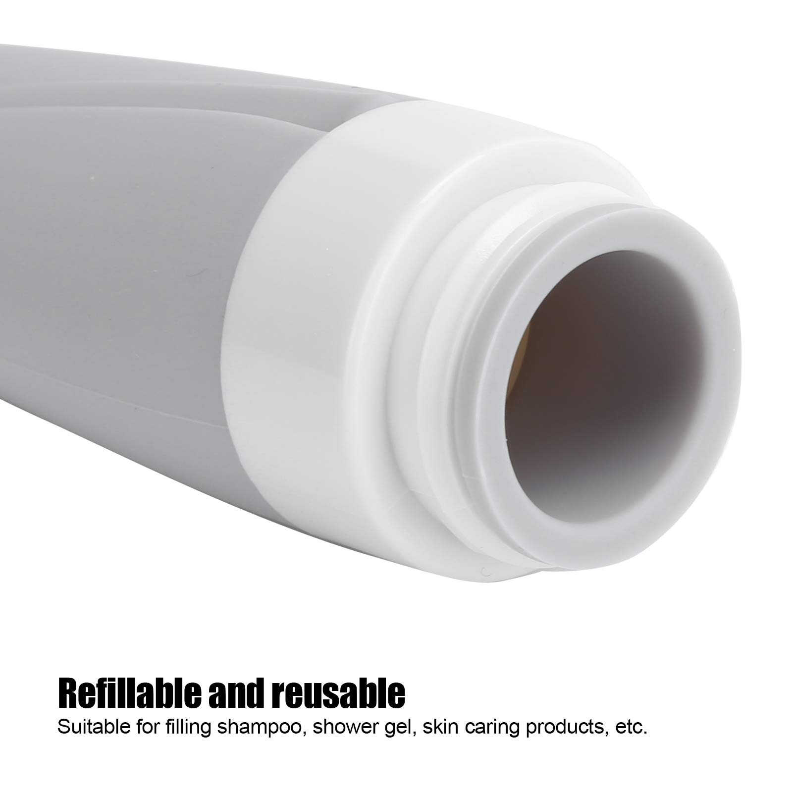 Travel Size Containers - Leak-Proof Silicone Travel Bottles for Shampoo, Body Wash & Liquids | TSA Approved Toiletries for Air Travel, Gym & Business Trips