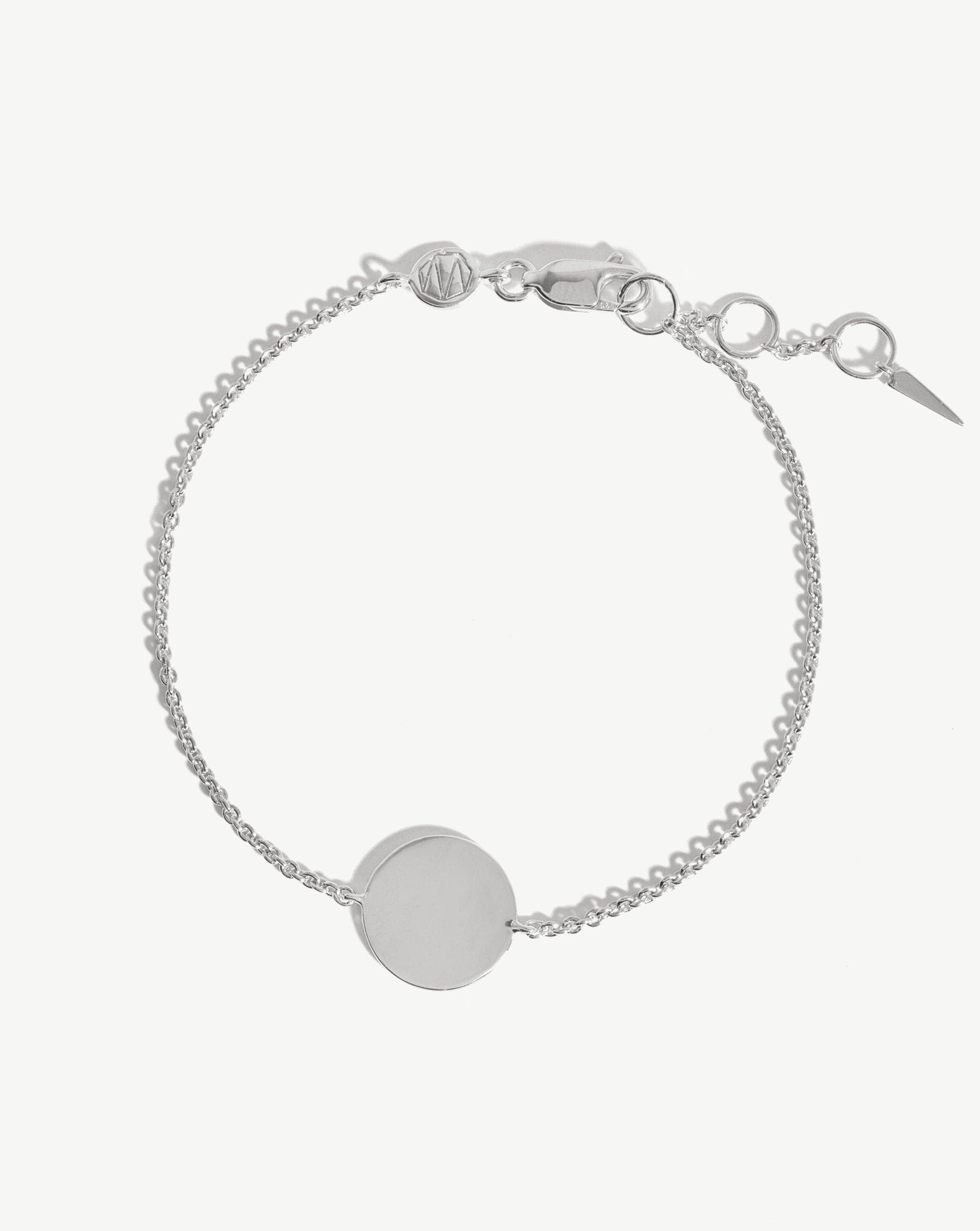 Personalized Engravable Round Bracelet - Custom Name & Date Bracelet for Women, Men, Couples - Perfect for Anniversaries, Weddings, Gifts & Special Occasions