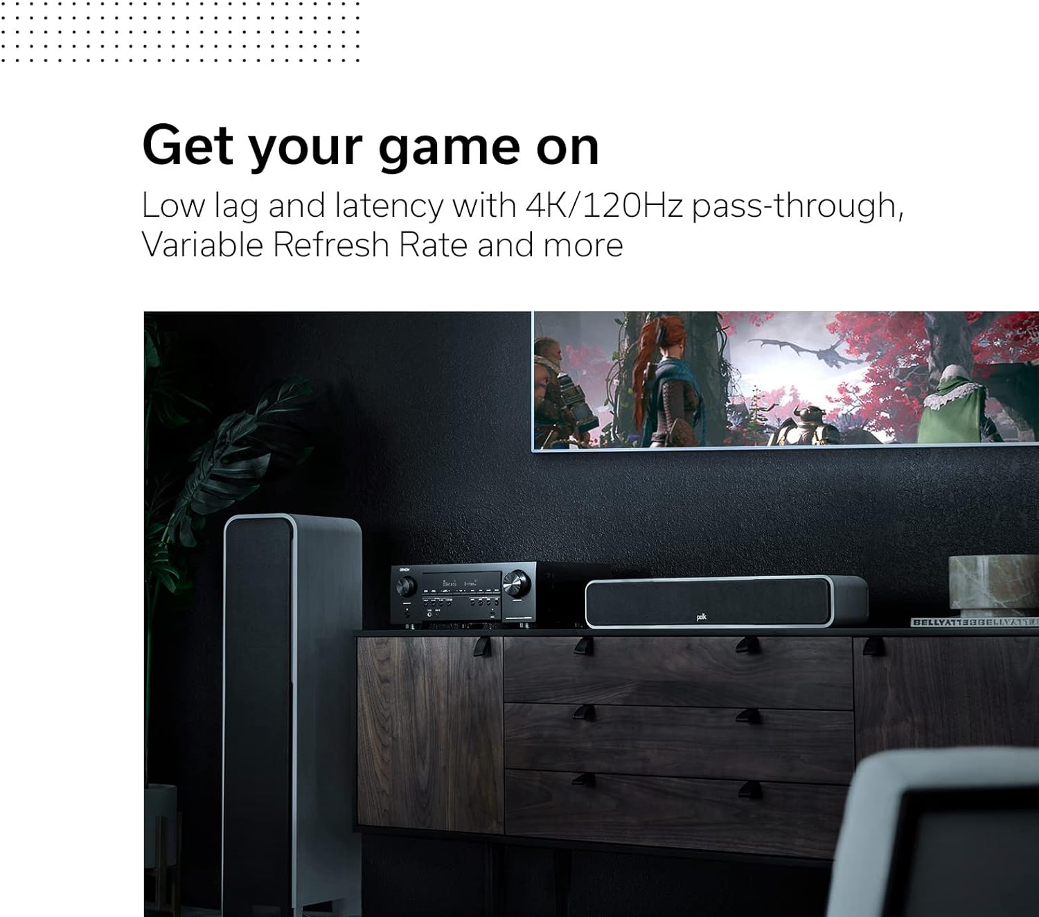 Denon AVR S760H 7.2 Channel AV Receiver with 75W per Channel, 8K Upscaling, Dolby Atmos, DTS Virtual:X | Wireless Streaming, HEOS Built-in, Alexa Voice Control | Perfect for Home Theater & Gaming Setup