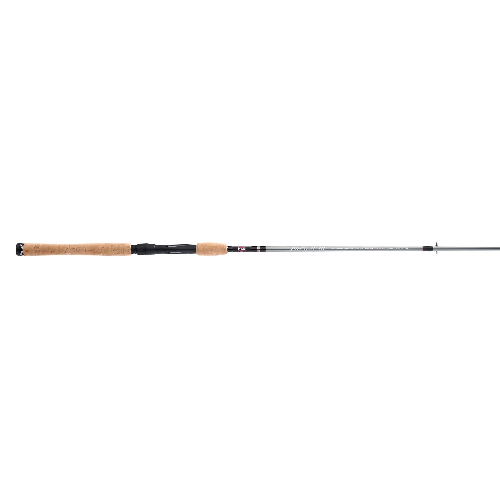Prevail® III Inshore Spinning Rod - Lightweight Saltwater Fishing Rod for Bass, Trout & Redfish - Perfect for Kayak, Pier & Shoreline Fishing