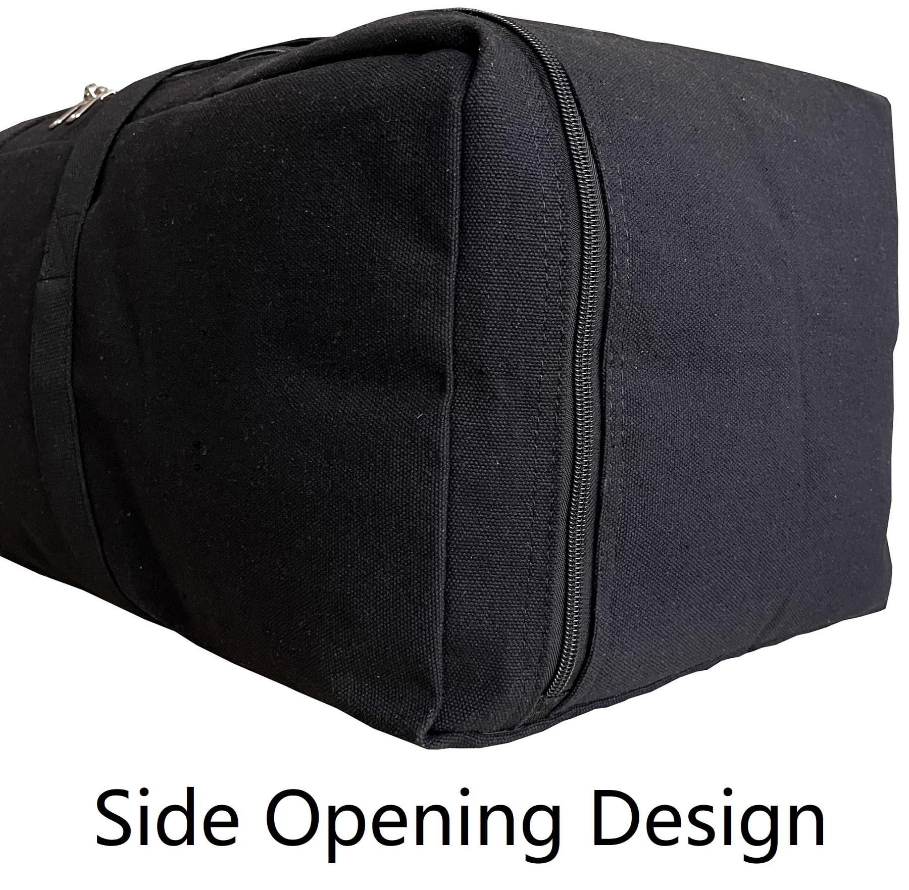 Extra Large Canvas Duffle Bag - Waterproof Travel Duffel for Camping, Gym, Sports & Outdoor Adventures | Heavy Duty Storage for Tent, Gear & Equipment