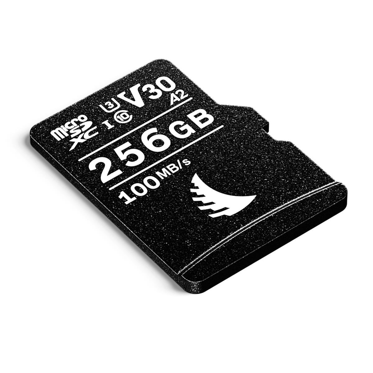 Angelbird 256GB AV PRO UHS-I microSDXC Memory Card with SD Adapter - High-Speed 4K Video Recording for Drones, Action Cameras & Gaming Consoles