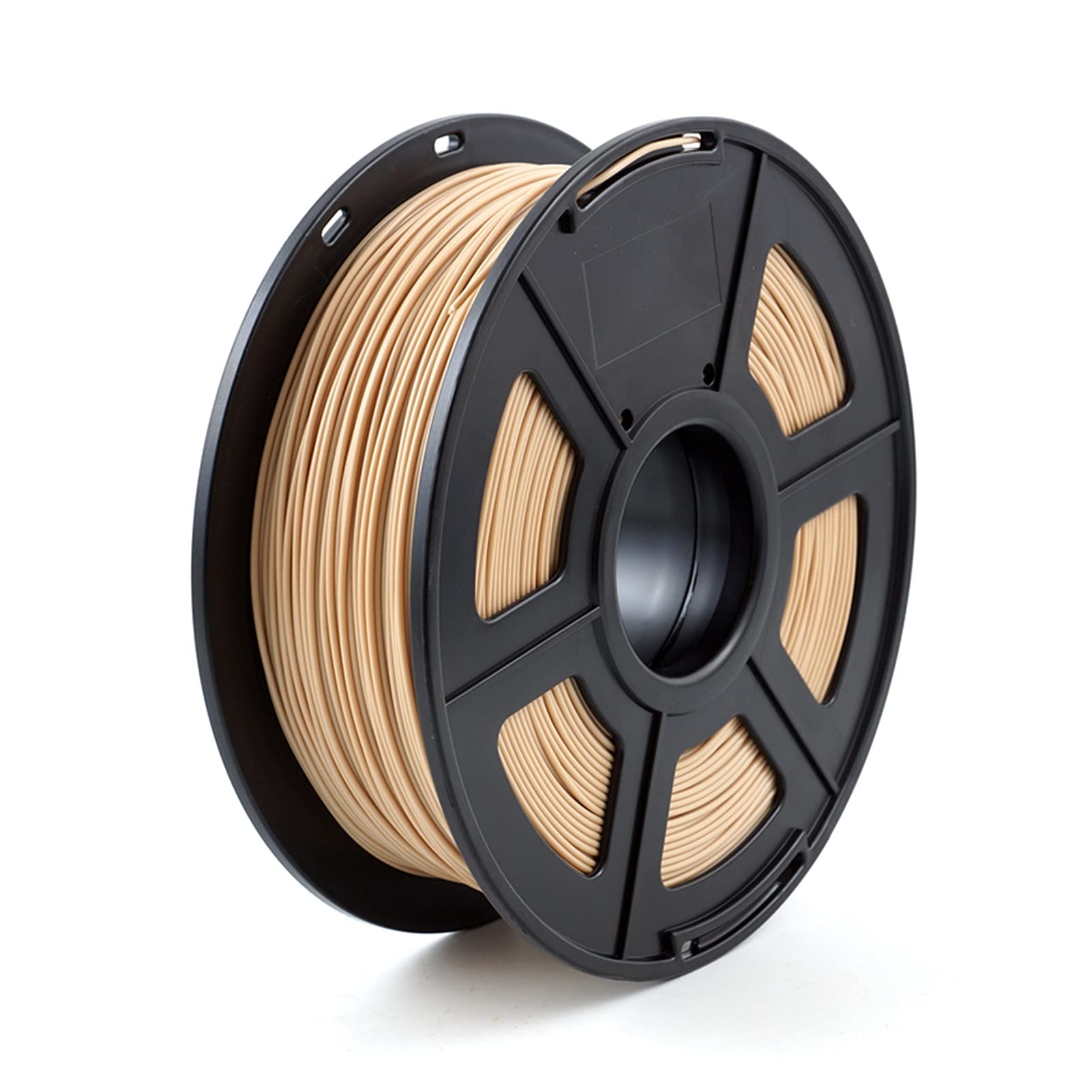 Premium 3D Printer Filament PLA 1.75mm - 1kg/2.2lbs Spool - Wood Grain Finish for Realistic Prints | Ideal for DIY Projects, Home Decor & Prototyping