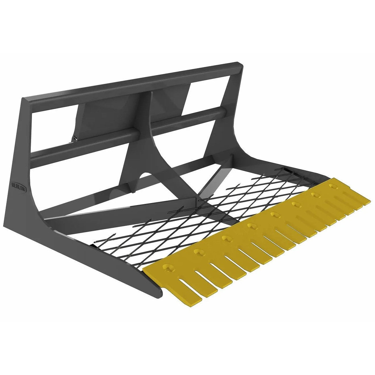 Berlon Mini Skid Steer Land Plane Attachment - Heavy Duty Grader for Land Leveling & Site Prep | Perfect for Landscaping, Driveway Maintenance & Construction Projects