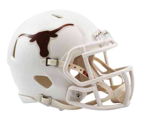 Texas Longhorns Riddell Speed Mini Helmet - Authentic College Football Collectible for Fans, Display & Gifts | Perfect for Home Decor, Office Display & Sports Memorabilia Collections