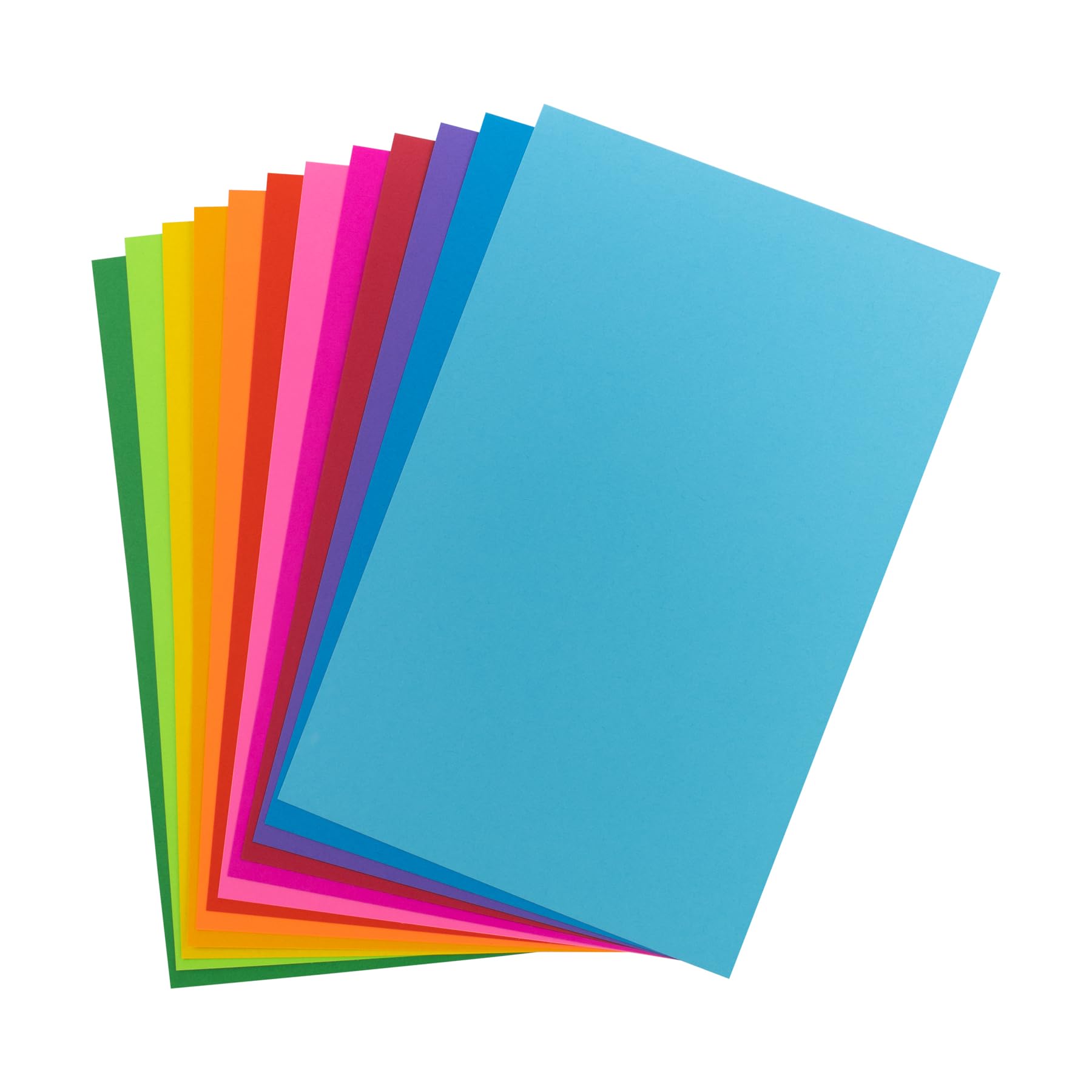 Hygloss Products Bright Colored Cardstock - 240 Sheets 11x17 Card Stock Paper - 10-12 Vibrant Colors for Scrapbooking, DIY Crafts & School Projects