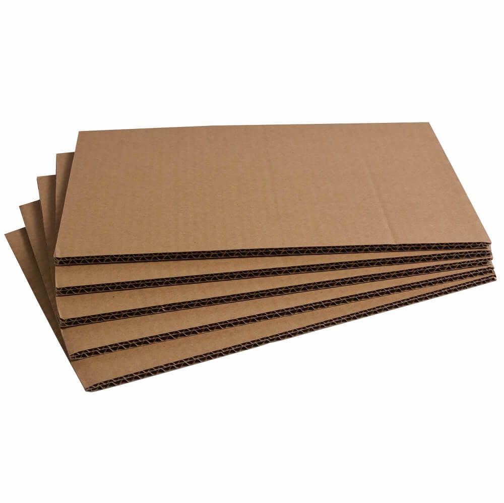 Bulk Double Wall Corrugated Cardboard Sheets 100 Pcs - 2/8