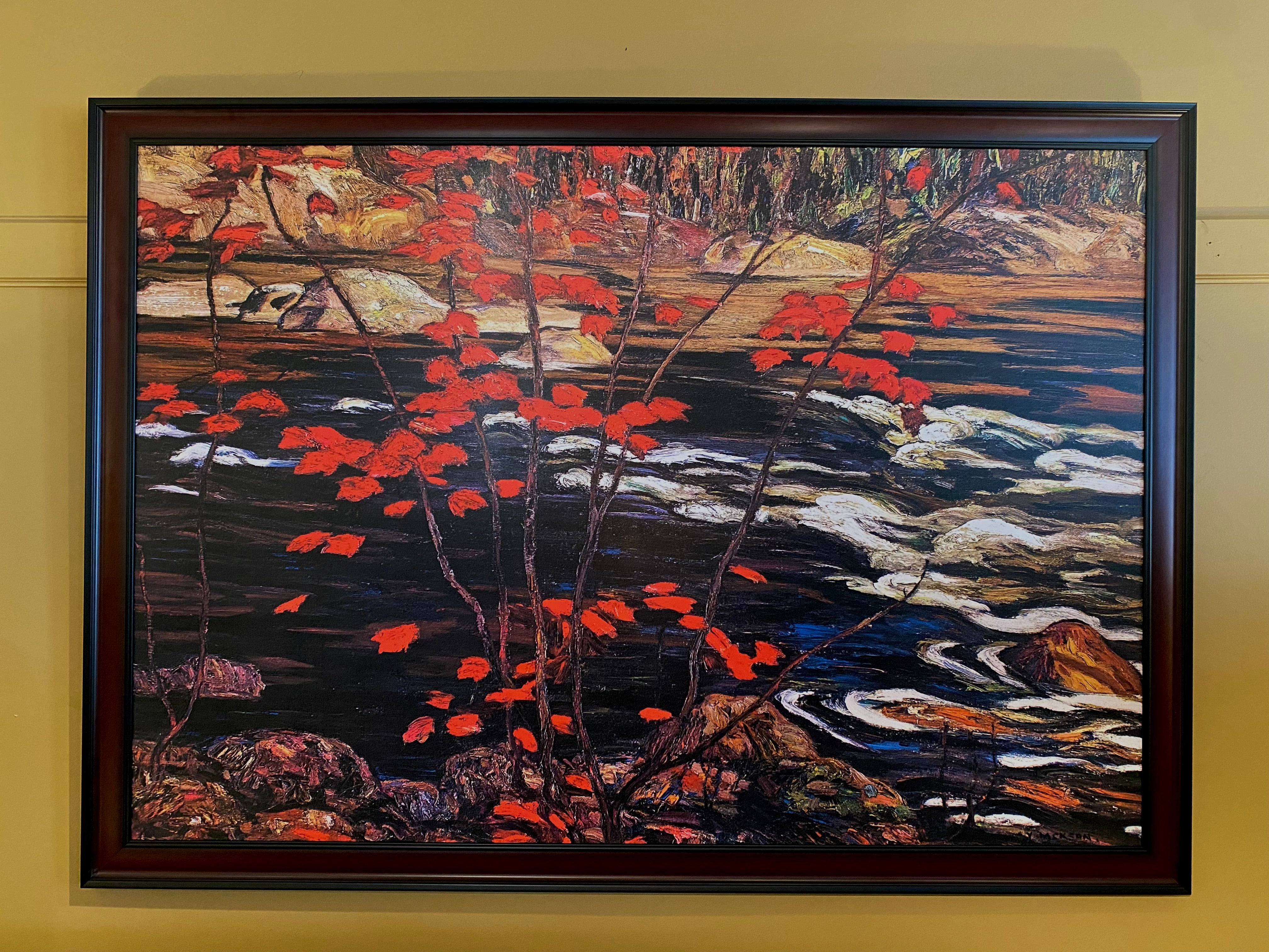 Red Maple by A.Y. Jackson - Limited Edition Group of Seven Canadian Art Print - Perfect for Home Decor & Office Wall Art