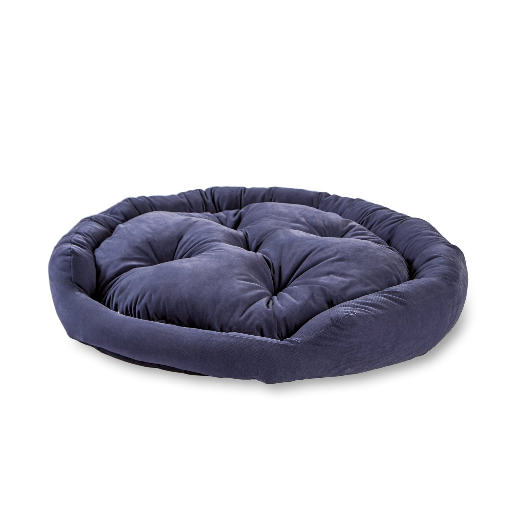 Maddie Donut Dog Bed with Removable Center Pillow - Cozy Small Pet Bed (24
