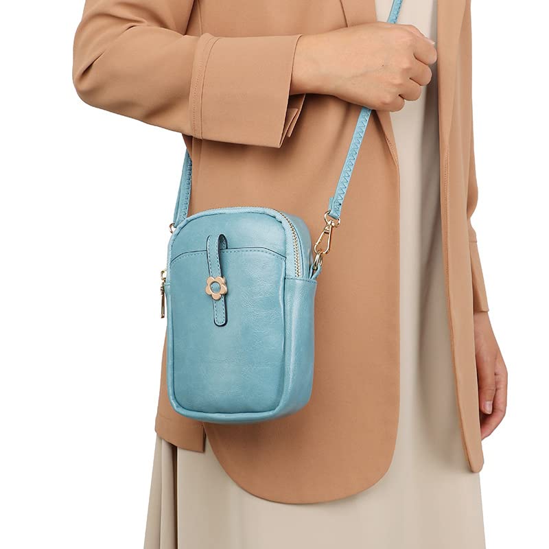 Stylish Women's Messenger Shoulder Bag - Mini Bucket Crossbody Phone Purse with Wallet (Color A) - Perfect for Work, Travel & Daily Essentials