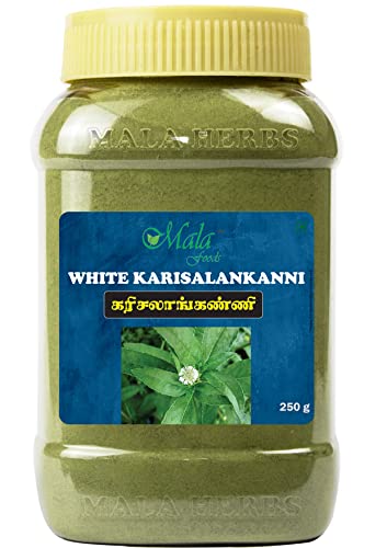 Bhringraj Powder (Eclipta Alba) - 200g | Kayonni Herbal Hair Growth Treatment | False Daisy Leaves for Hair Care & Scalp Health | DIY Ayurvedic Remedies & Natural Beauty Products