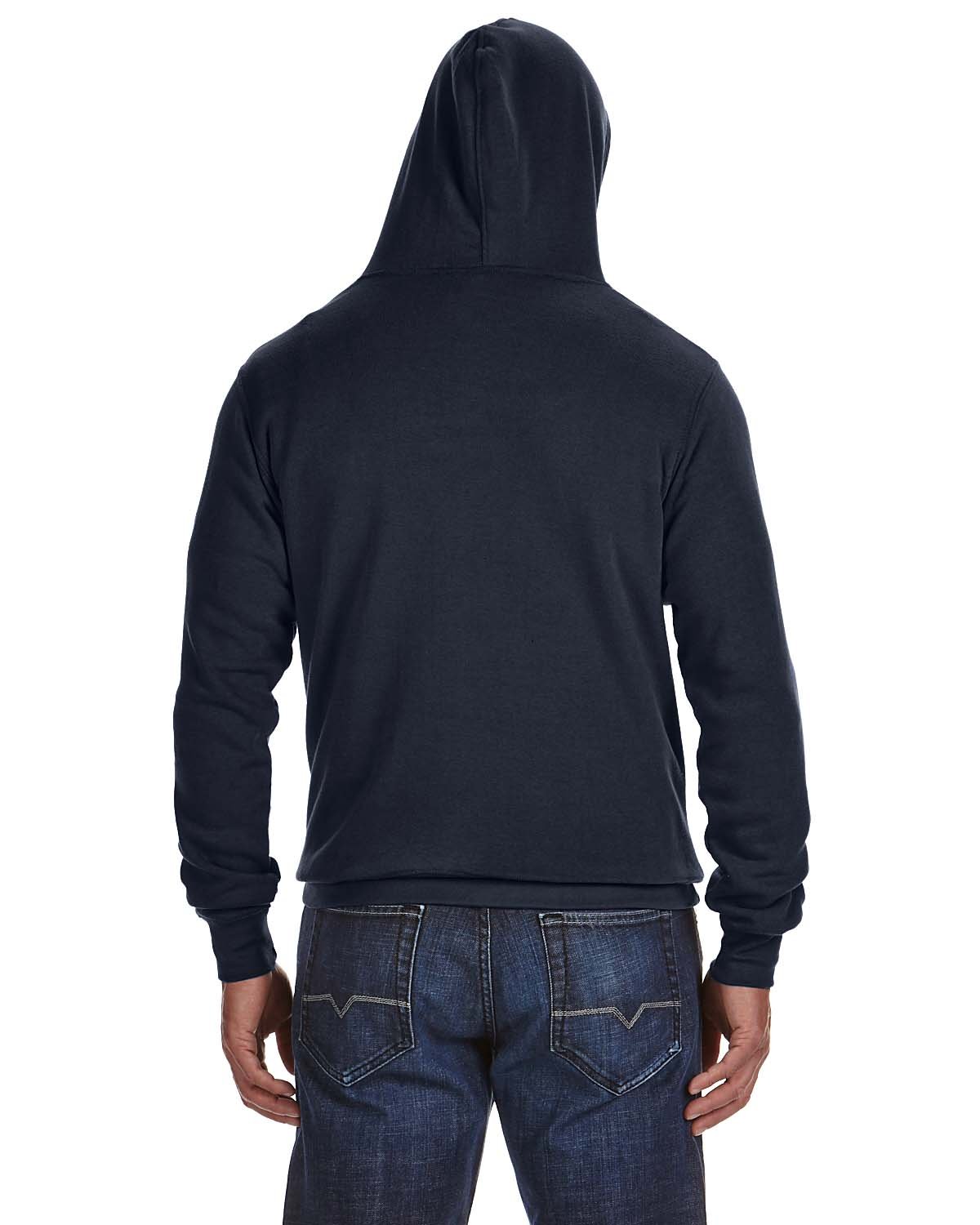 J America Adult Cloud Pullover Fleece Hoodie - Navy Blue | Soft & Warm Winter Hooded Sweatshirt for Men & Women | Perfect for Outdoor Activities, Casual Wear & Lounge
