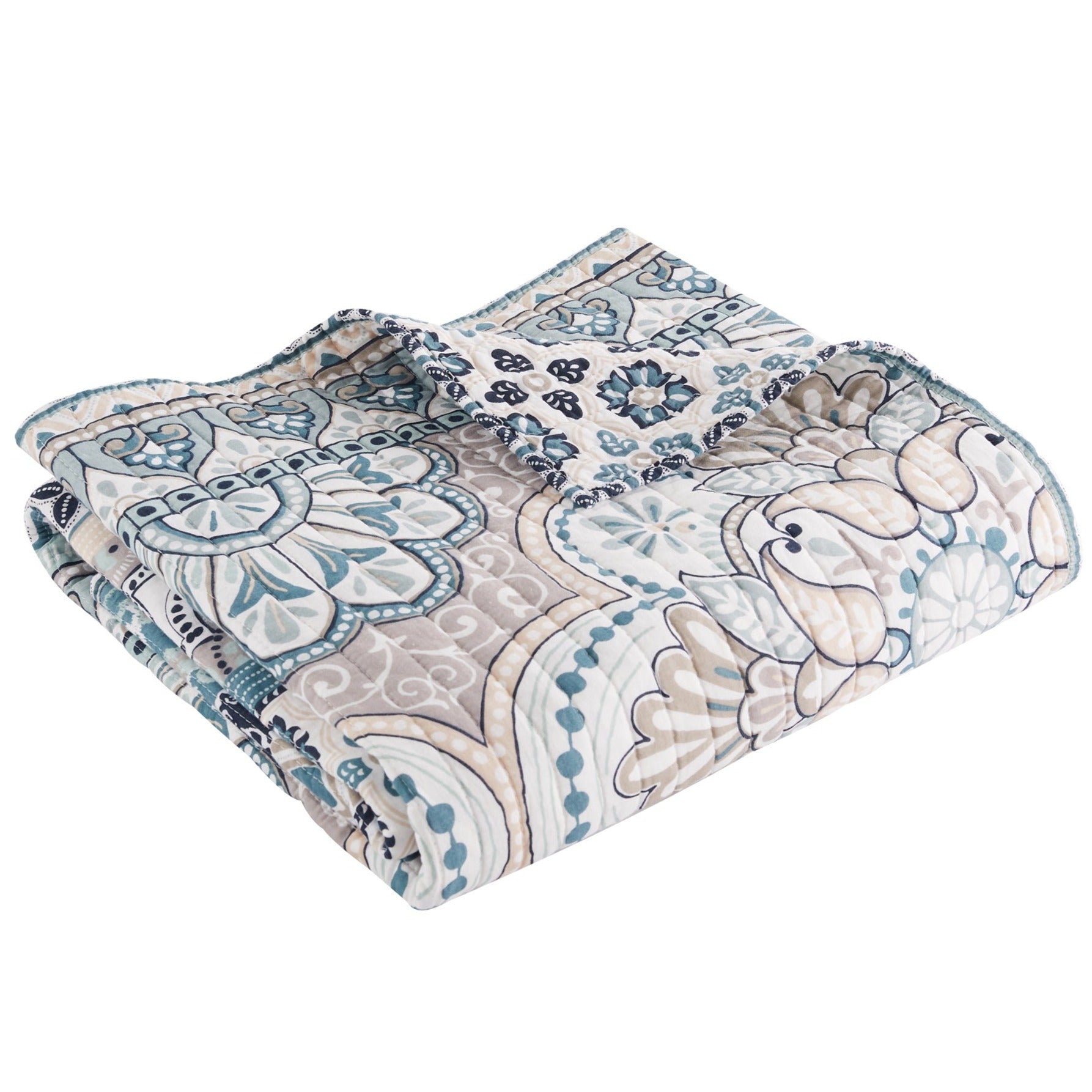 Addie Quilted Throw Blanket - Soft Cozy Bedspread for Couch, Bed & Sofa - Perfect for Winter Nights, Home Decor & Gift Giving