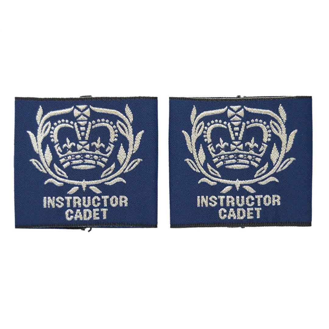 12 Pairs Royal Air Force Regiment Slider Epaulettes - Air Cadet Instructor Warrant Officer (WO) Badge for Military Uniform Accessories | Perfect for RAF Uniforms, Parades & Formal Events
