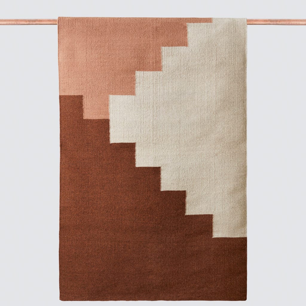 Handwoven Agustin Accent Rug - Boho Chic Home Decor for Living Room, Bedroom & Entryway
