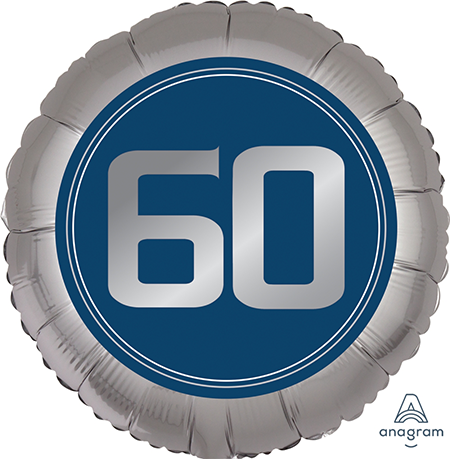 45cm XL Happy Birthday Balloons for Men - 60 Pack | Perfect for Birthday Parties, Decorations & Celebrations