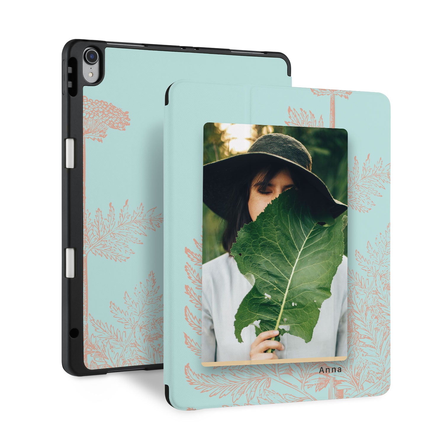 Custom Photo Collage iPad Case - Personalized Picture Cover for iPad 6/7/8/9/10.2