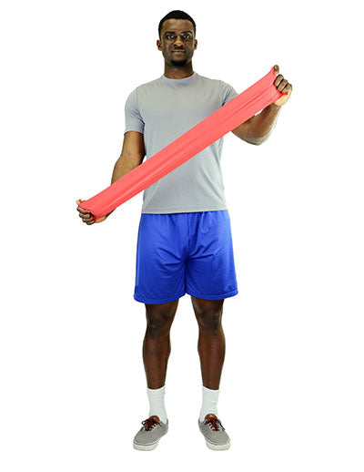 CanDo Pre-Cut Exercise Bands for Strength Training, Physical Therapy, and Home Workouts – Latex Resistance Bands for Fitness, Rehabilitation, and Stretching