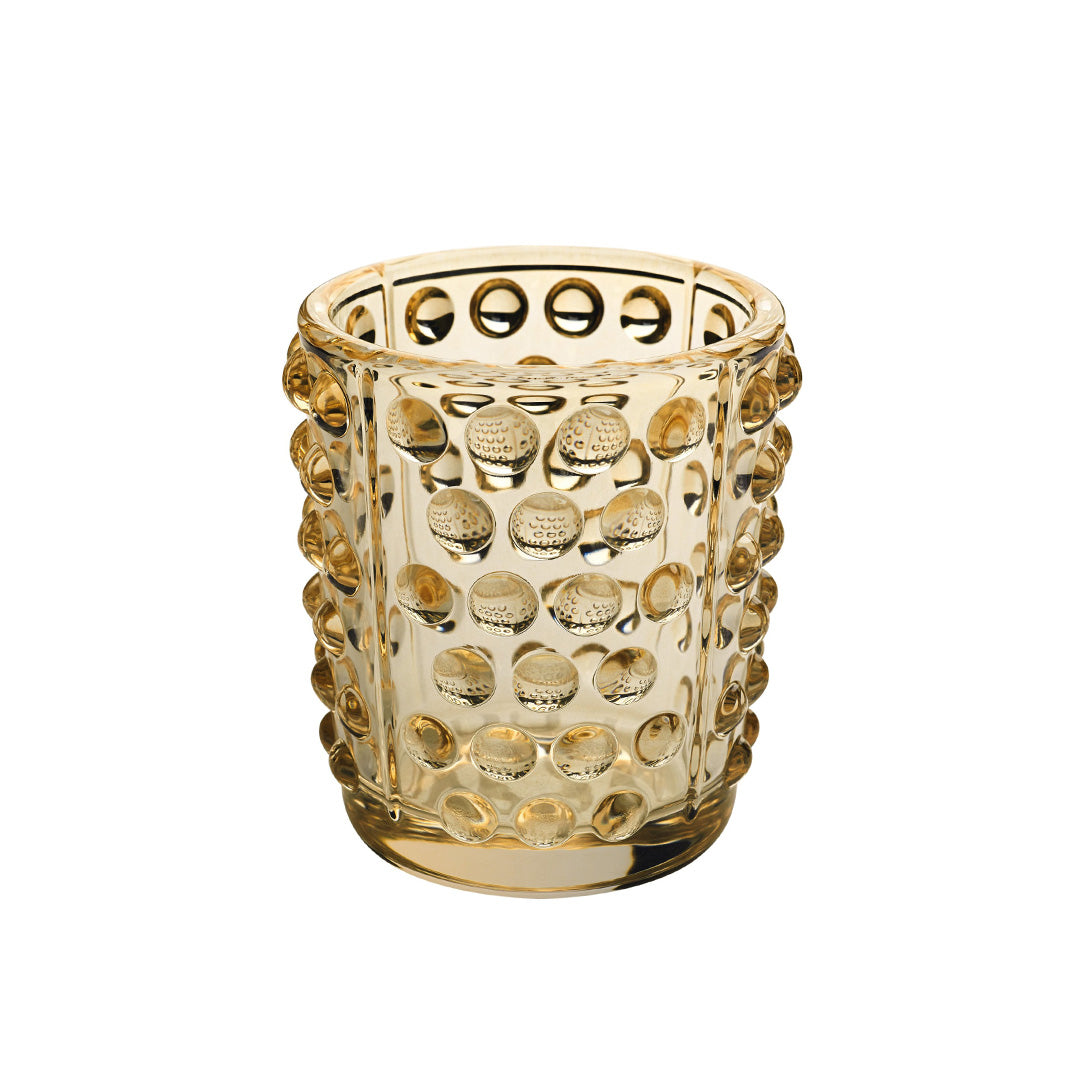 Mossi Votive Candle Holder - Gold Luster Finish for Home Decor, Wedding Centerpieces & Romantic Ambiance
