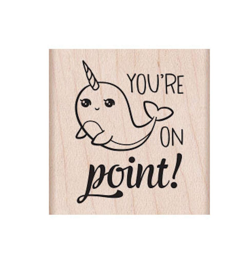 Hero Arts D6335 Wood Stamps - On Point Design for Card Making, Scrapbooking & DIY Crafts | Perfect for Handmade Greeting Cards, Wedding Invitations & Home Decor Projects