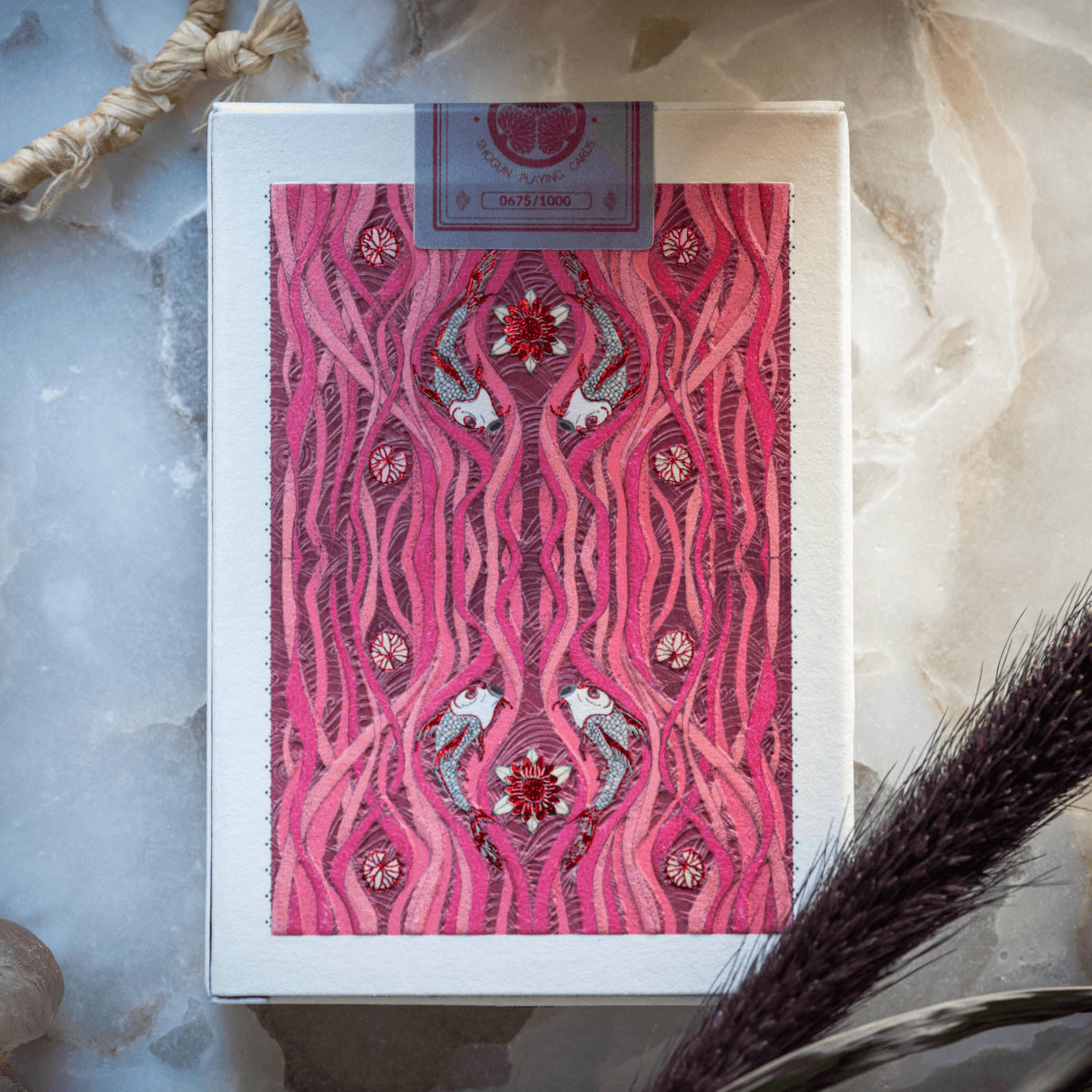 Shogun Playing Cards - Premium Japanese Rising Sun Design for Poker, Magic Tricks & Collectors - Perfect for Game Nights, Gifts & Cardistry