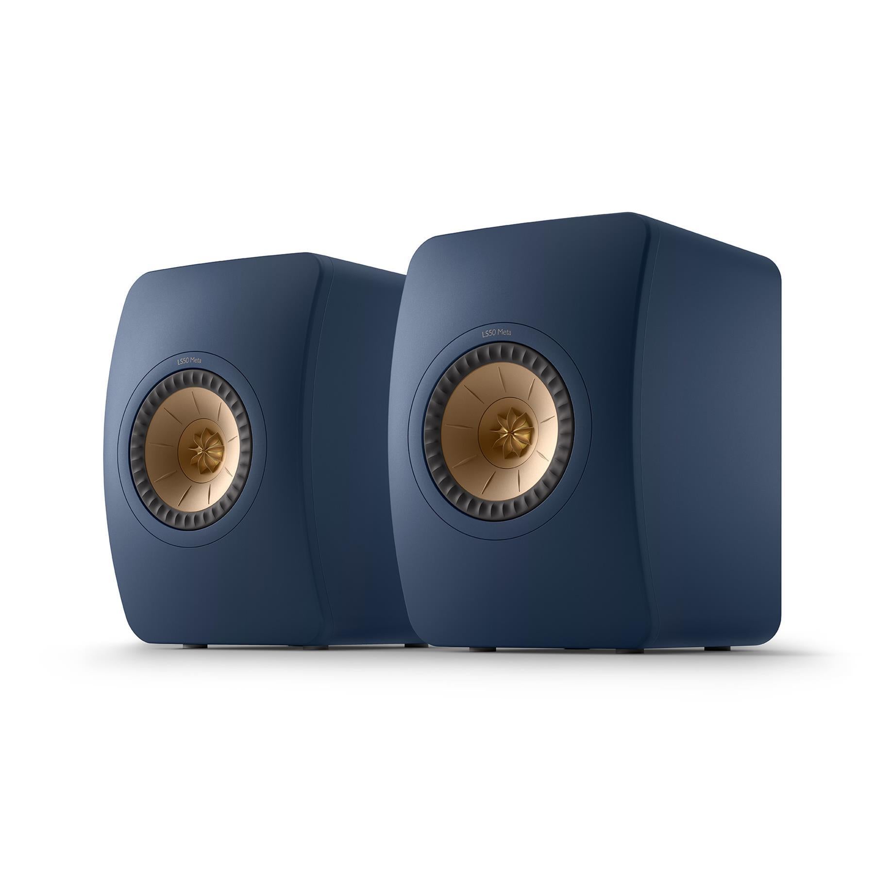 KEF LS50 Meta HiFi Bookshelf Speakers - Premium Audiophile Sound for Home Theater & Music Listening | Perfect for Studios, Living Rooms & Gaming Setups