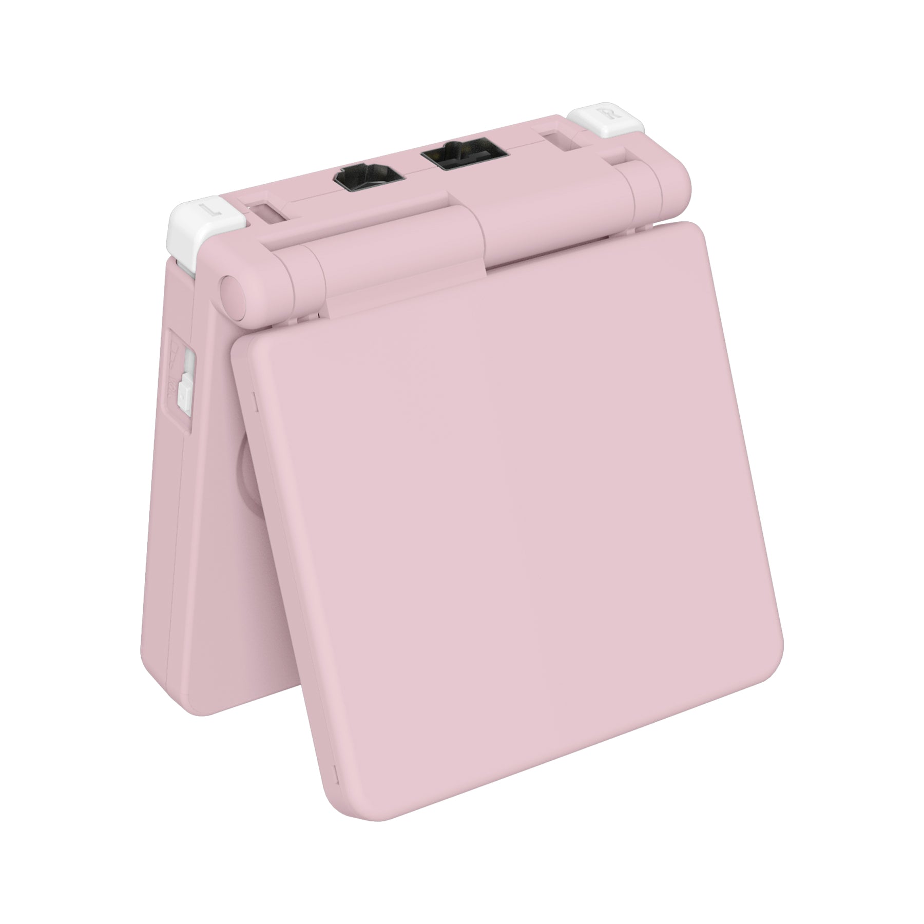 Upgraded Replacement Full Shell Set with Buttons for Gameboy Advance SP GBA SP - Compatible with IPS & Standard LCD Screens - Cherry Blossom Pink Color - Perfect for Gaming Enthusiasts & Retro Console Modding