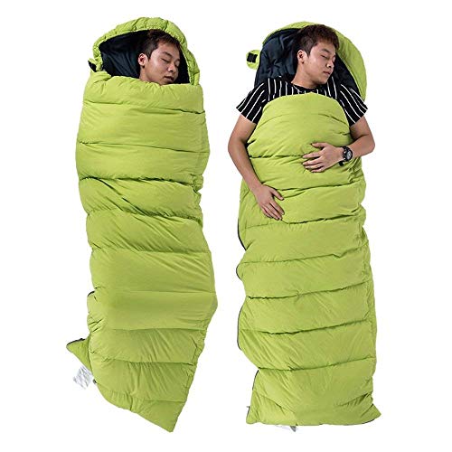 Premium Lightweight Down Sleeping Bag for Adults - Single Person Warm & Comfortable for Outdoor Camping, Hiking, Backpacking & Travel - Ideal for Cold Weather Adventures