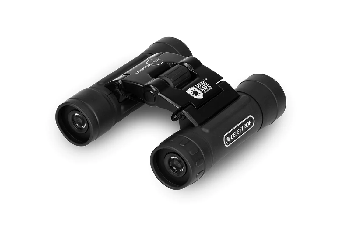 EclipSmart 10x25 Roof Solar Binoculars (71237) - Compact Waterproof Binoculars for Bird Watching, Hiking & Outdoor Adventures