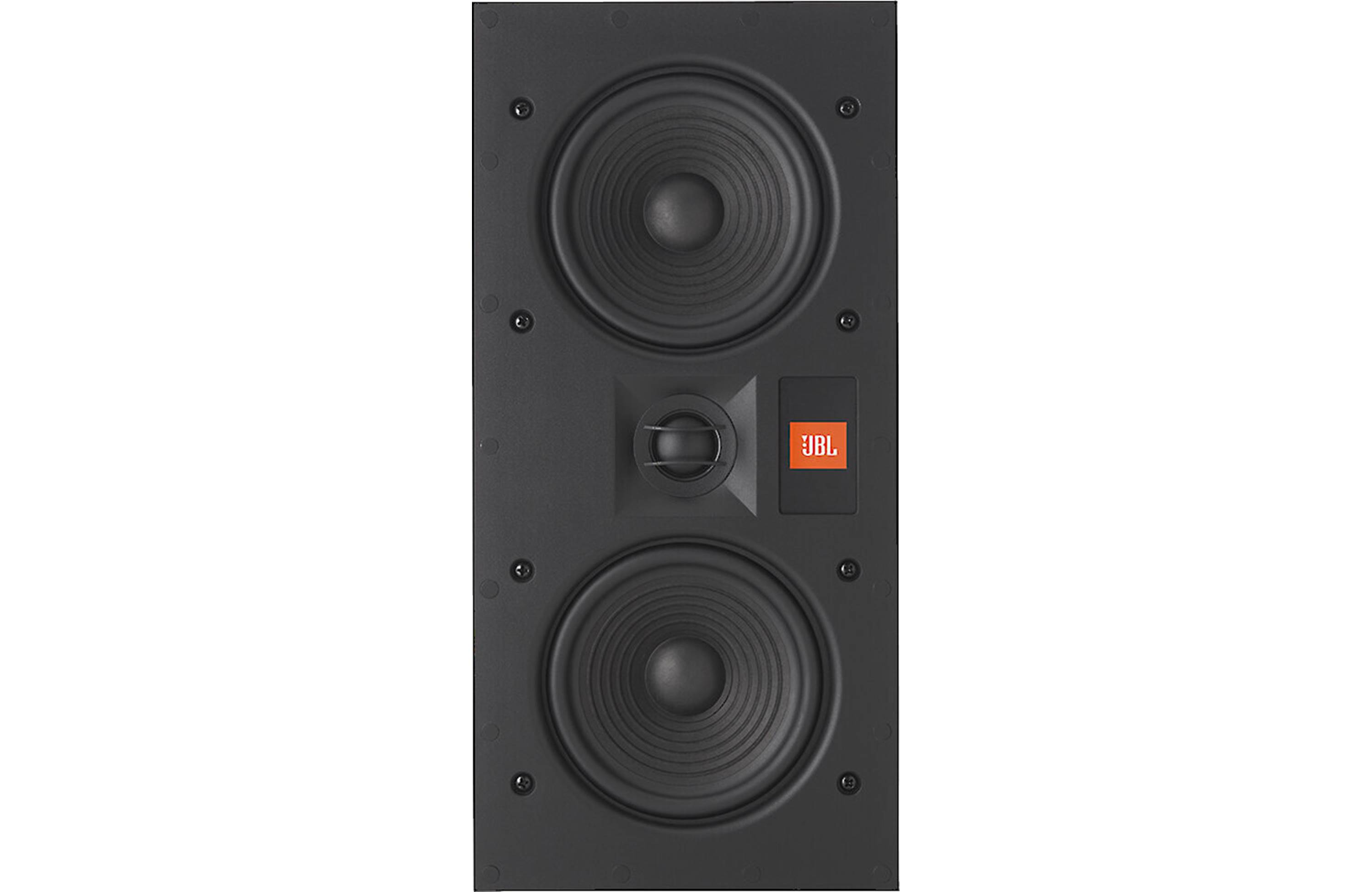 JBL Arena 55IW Dual 5.25 Inch In-Wall Speaker - High Performance Home Audio System for Surround Sound & Home Theater Installation (Pair) - Perfect for Living Room, Bedroom & Home Theater Setup