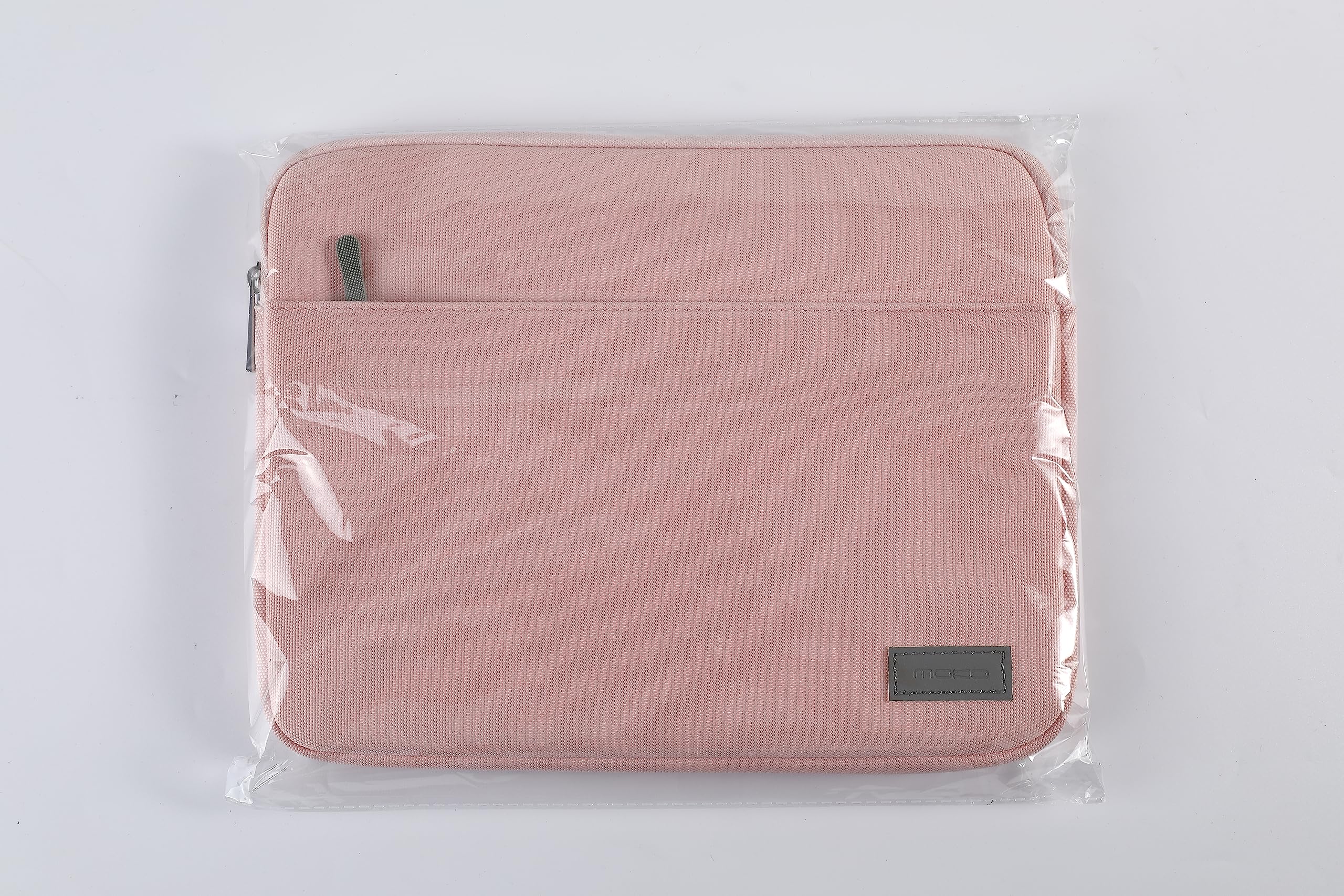 MoKo 9-11 Inch Tablet Sleeve Case for iPad Air/Pro (2025-2023 Models) - Lightweight Protective Cover with Soft Lining - Perfect for Travel, Office & School - Pink