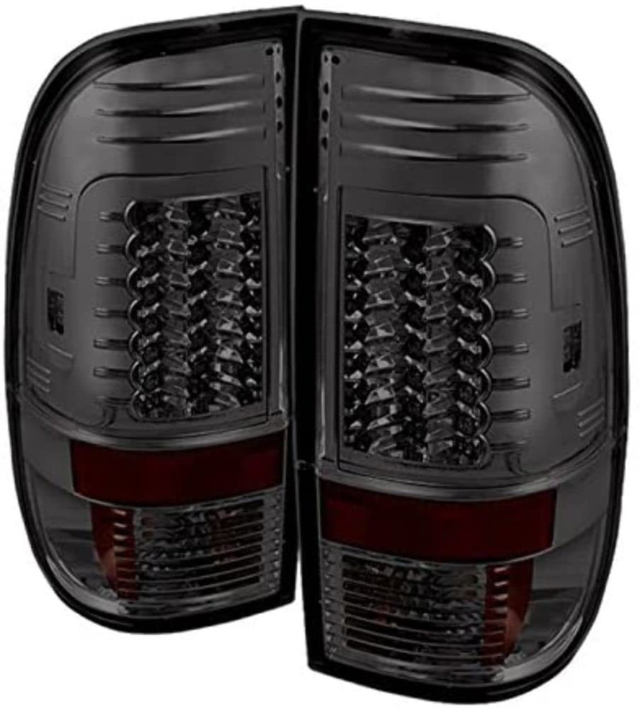 Spyder Auto 5029201 LED Tail Lights Chrome Smoked - High-Performance Brake Lights for Trucks & SUVs