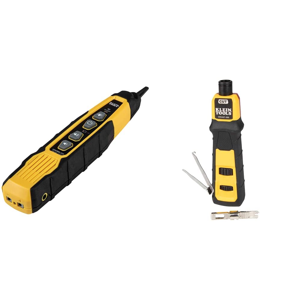 Klein Tools Cable Tracing & Punchdown Kit for Network Installations