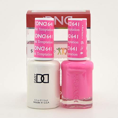 DND Duo 641 Pink Temptation Lipstick - Long Lasting Matte Lip Color, Vegan & Cruelty Free Makeup - Perfect for Date Night, Parties & Special Occasions