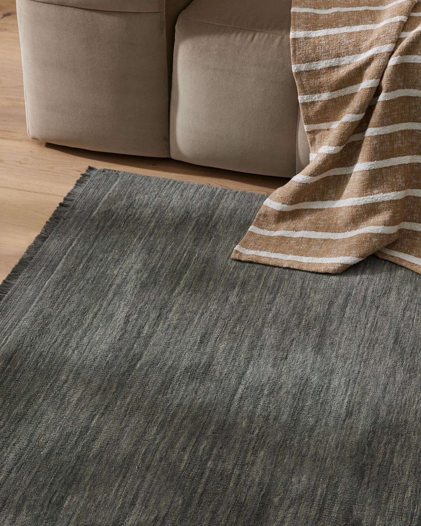 Silvio Rug Fog - Premium Non-Slip Rug Pad for Hardwood Floors | Perfect for Living Room, Bedroom & Office | Enhances Safety & Comfort