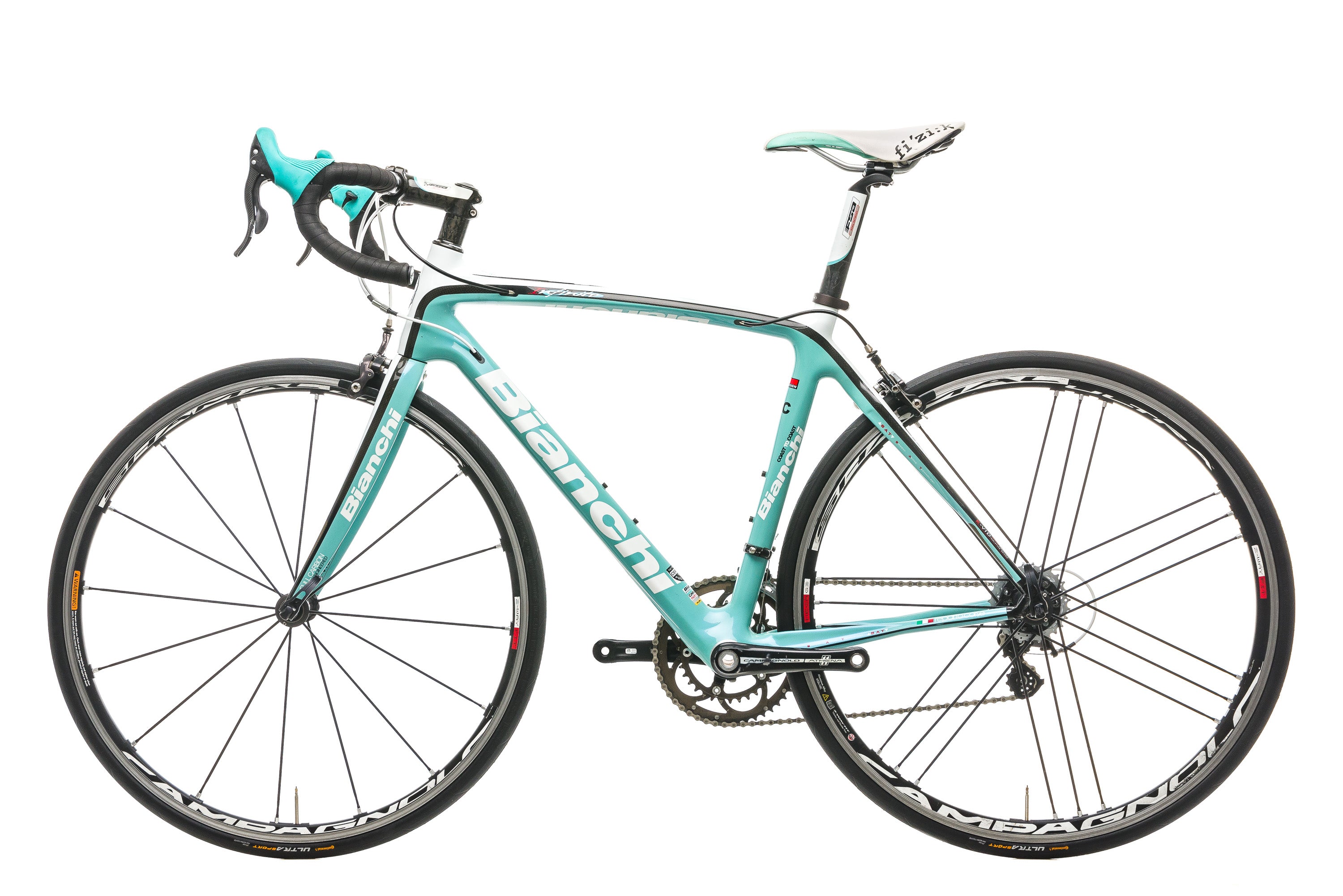 Bianchi Infinito Athena Road Bike 2012 - 53cm Carbon Frame, Shimano Ultegra Groupset - Perfect for Road Racing, Endurance Cycling & Long-Distance Commuting