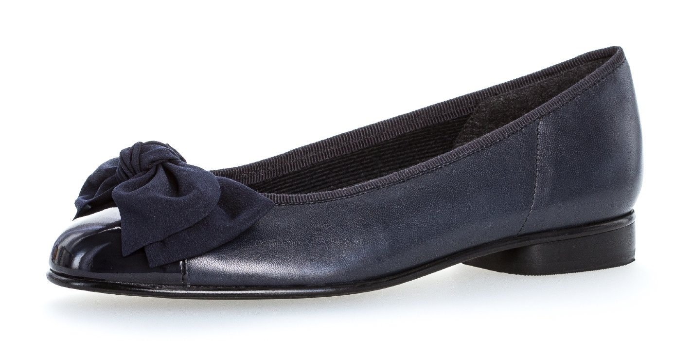 Gabor Women's Comfortable Ballet Flats - Classic Slip-On Shoes for Casual Wear, Work & Travel | Lightweight & Flexible for All-Day Comfort