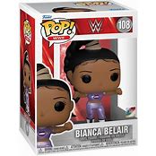 Bianca Bel Air Funko Pop WWE WrestleMania 37 Exclusive Vinyl Figure #108 with Protective Case - Perfect for WWE Collectors, Display, and Gifts