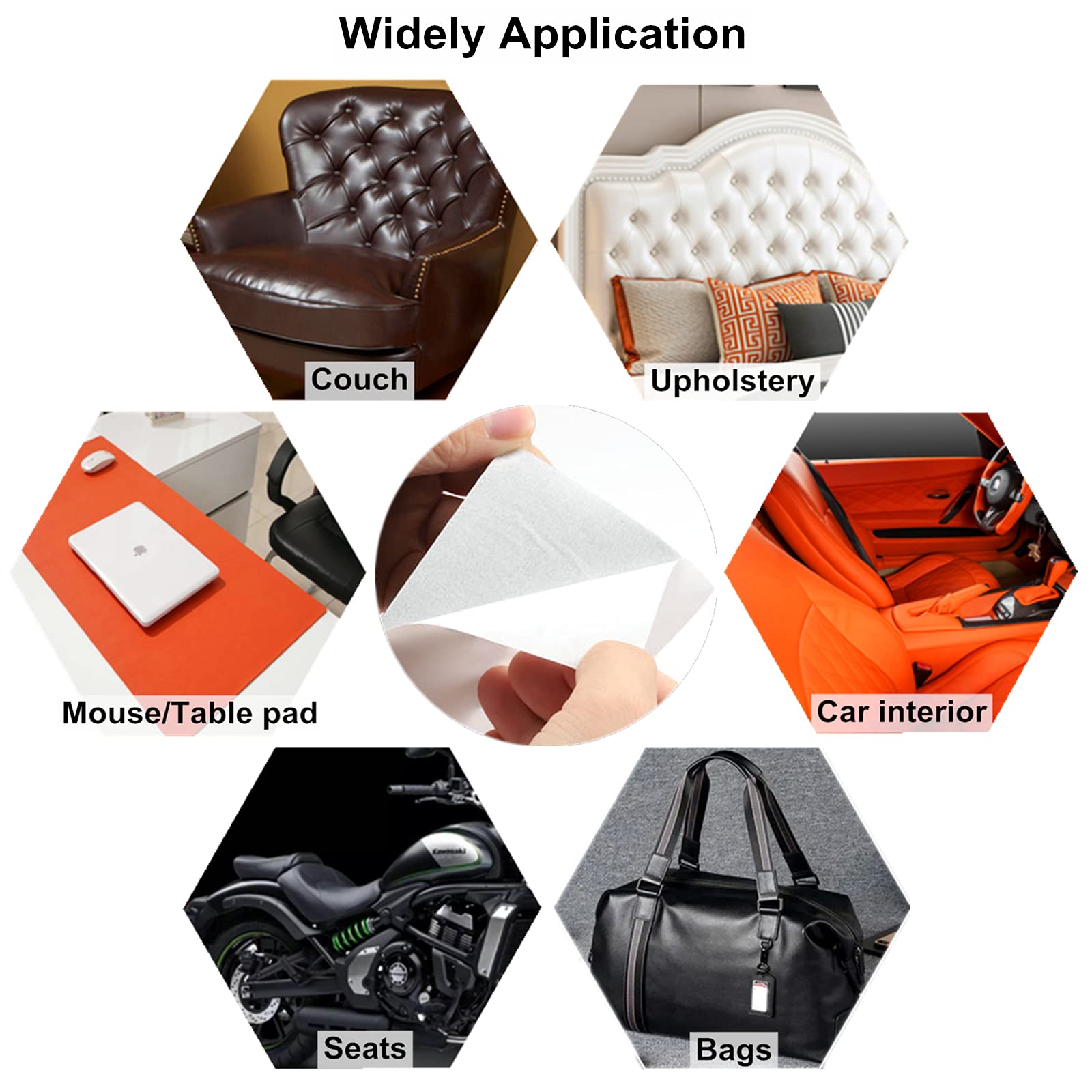 ILOFRI 8x11 Inch Leather Repair Patch Kit (2-Pack) - Durable Self-Adhesive Vinyl & Leather Repair for Furniture, Auto Interiors, Boat Seats - Perfect for Couch, Car Seat, Sofa & Chair Repair - Green | Home & Vehicle Upholstery Restoration Solution
