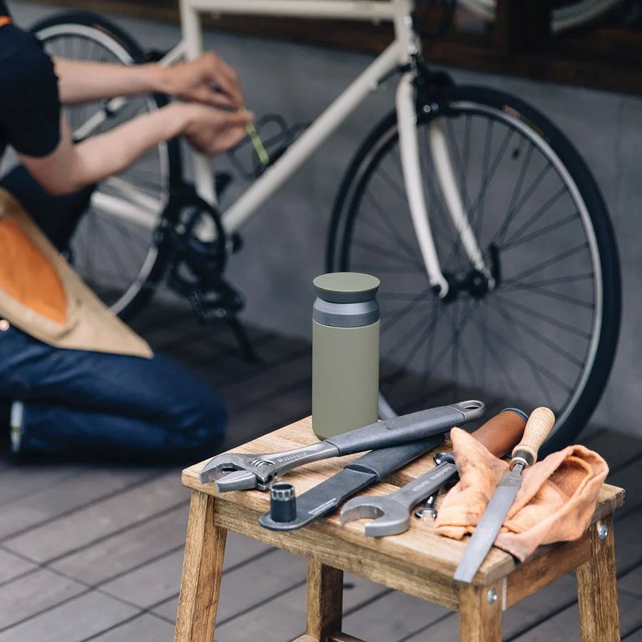 KINTO Insulated Travel Tumbler 350ml - Stainless Steel Vacuum Flask for Hot & Cold Drinks - Perfect for Commuting, Hiking, and Office Use