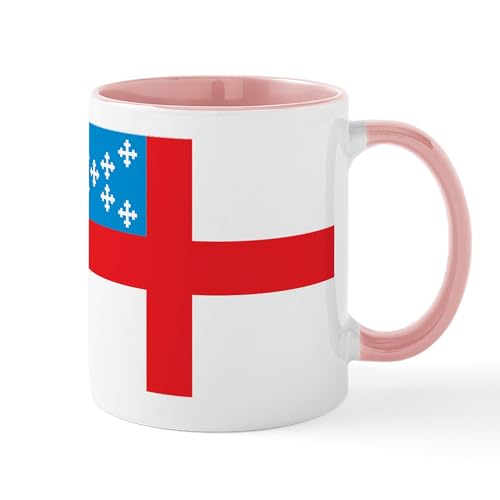 White/Pink Inside - Episcopal Flag Mug